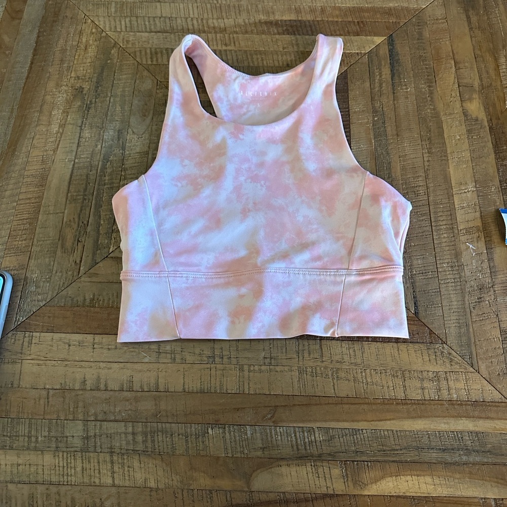 Allfenix fenixlite longline bra Tie-Dye Pink